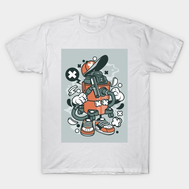 Design 64 Vacum Cleaner T-Shirt by Hudkins